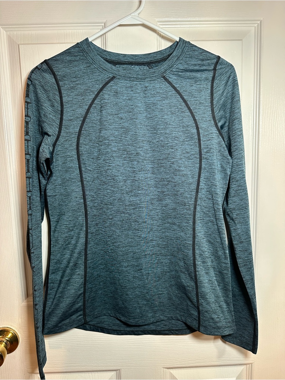 Kerrits Heather Teal Long-Sleeve Performance Tee